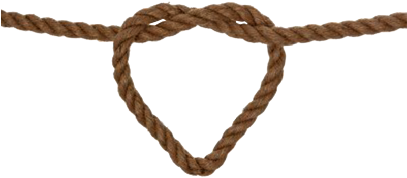 Wedding Invitation Rope Knot Lasso Clip Art - Corda Em Forma De Coração (800x490)