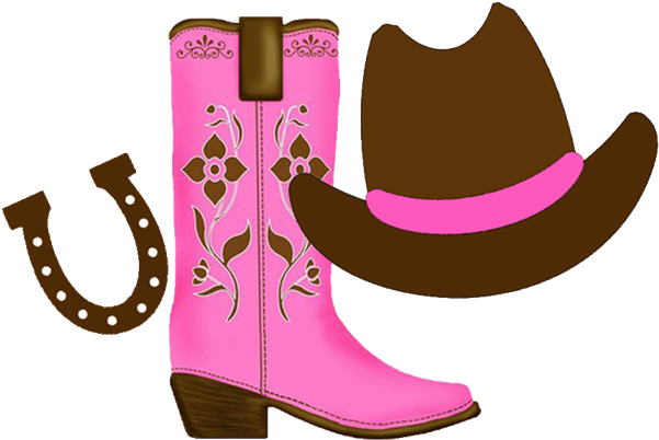 Cowgirl On Horse Clipart - Cowgirl Clipart (600x512)