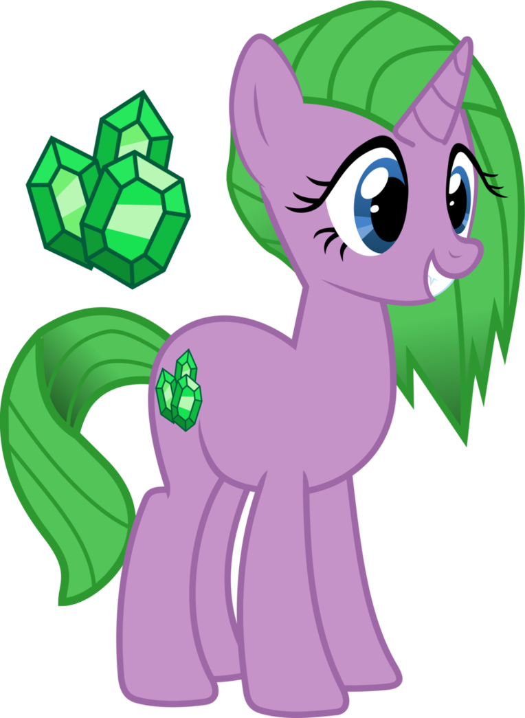 Emerald By Asdflove - Emerald Green My Little Pony (764x1045)