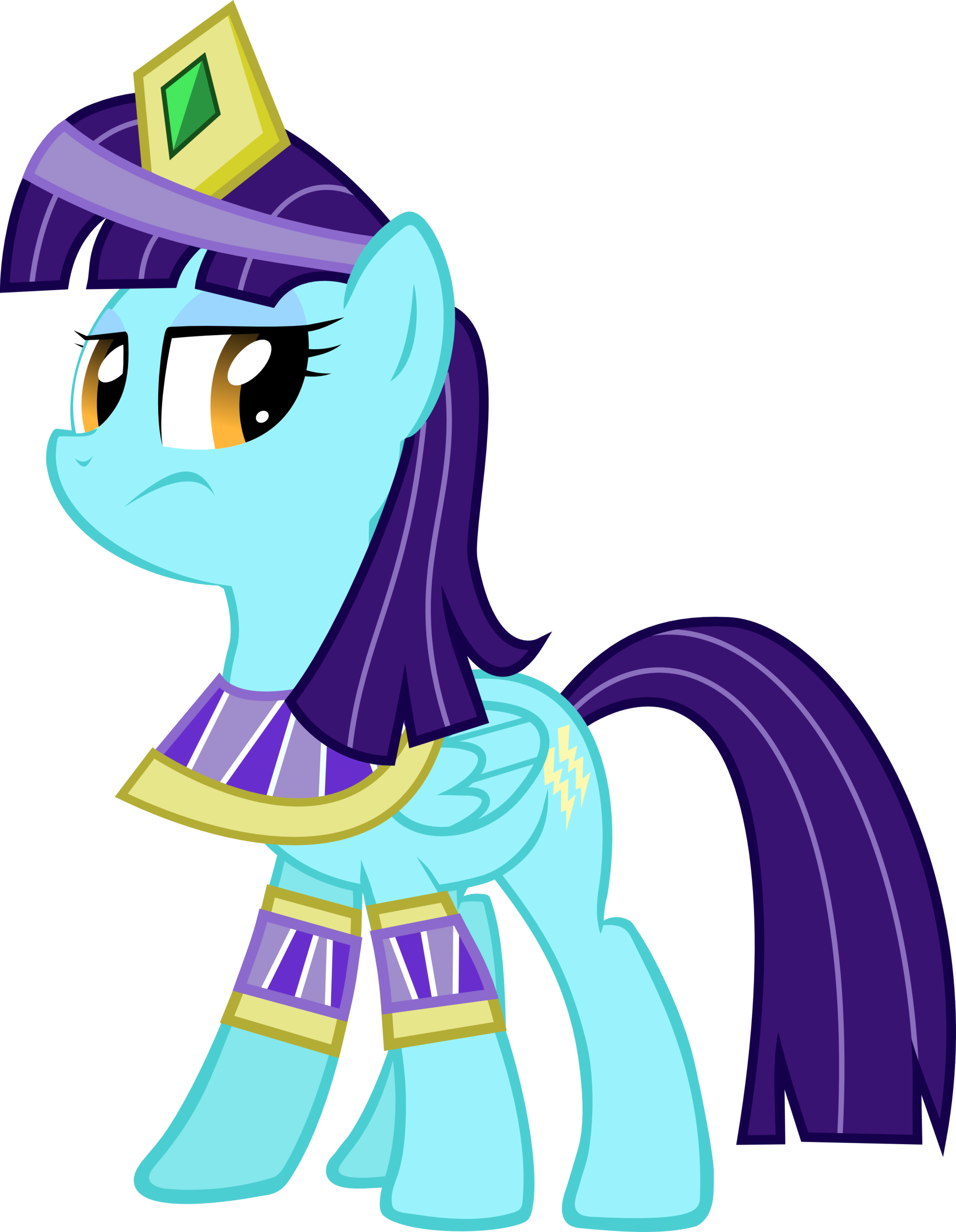 Emerald Gem Vector - My Little Pony Sassaflash (2000x2579)