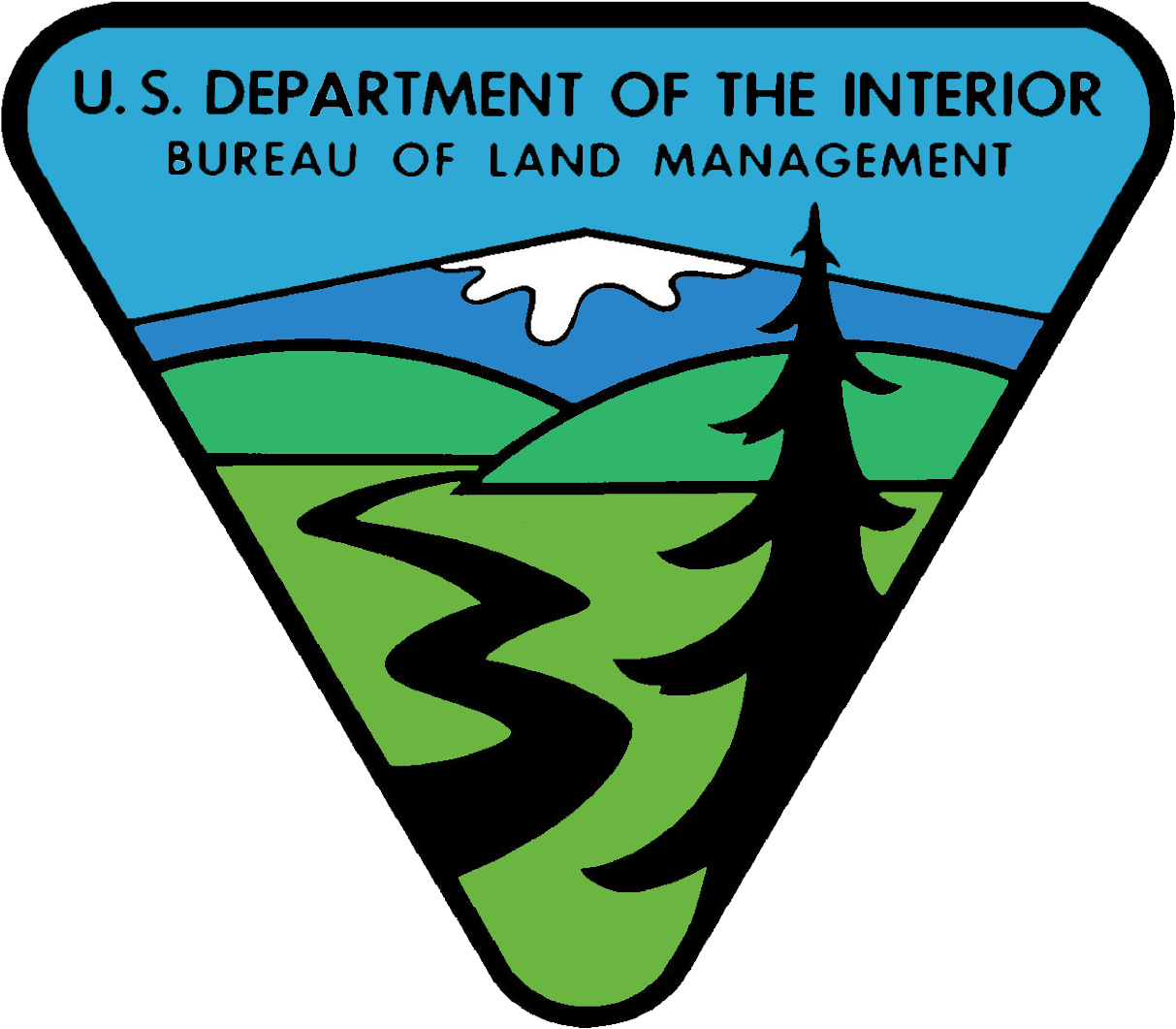 Bureau Of Land Management Color - Bureau Of Land Management Clipart (1272x1103)