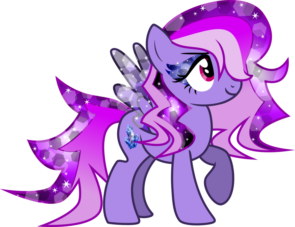 Crystal Frozen Gem By Vector-brony On Deviantart - Pony (1018x785)