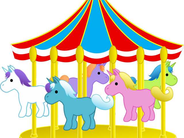 Cartoon Carnival Cliparts - Amusement Park Clipart Png (640x480)