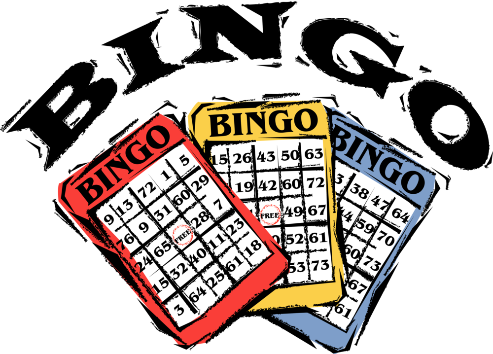 Bingo - Bingo Basket Clipart (1000x718)