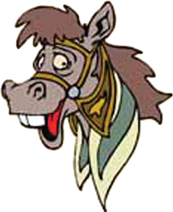 Free Counter Plus - Got Horse? Large Wall Clock (633x759)