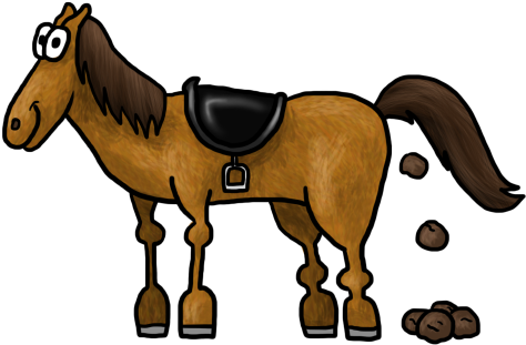 Der Apfel Fällt Nicht Weit Vom Pferd - Shetland Pony (500x525)