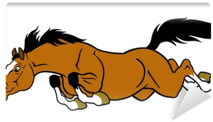 Horse Jump Cartoon (400x400)