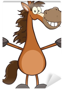 Fototapete Lächeln Pferd Cartoon Maskottchen Buchstaben - Day Planner Kids Edition: Day Planner Small Size 5x8 (400x400)