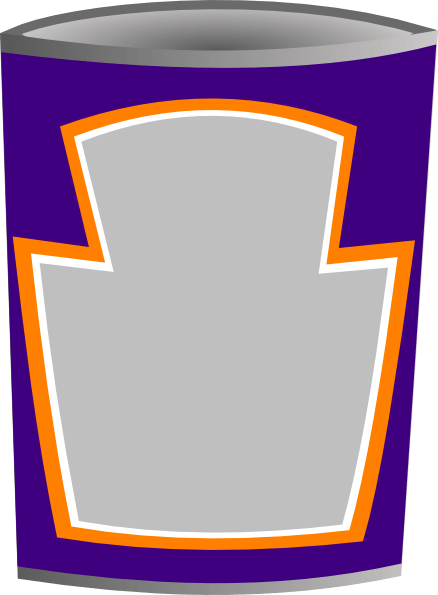 Can Food Clipart - Blankcanned Food (438x595)