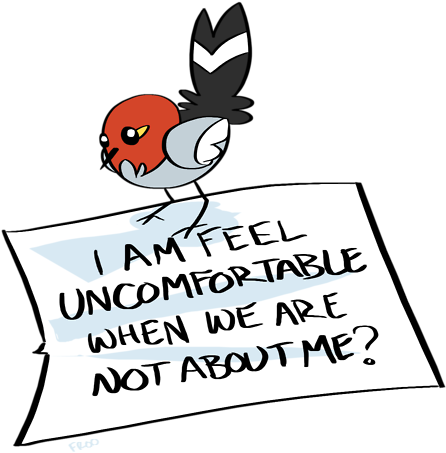 Amfeel Uncomfor Table When We Are Not About Me - Pokémon (500x472)