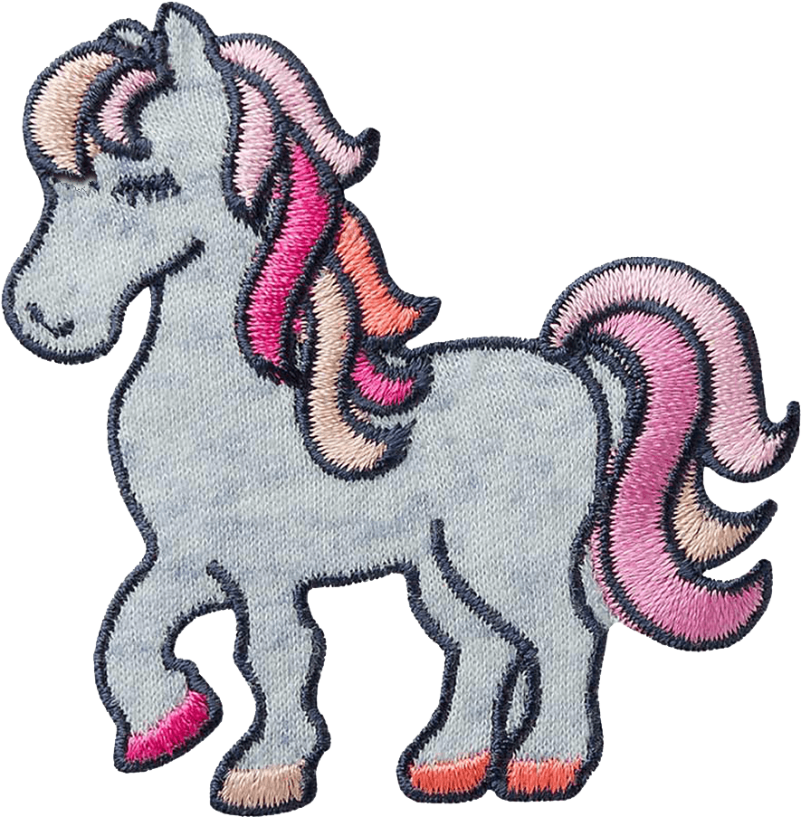 Aufnäher / Bügelbild - Buttinette Motifs À Coudre Et Repasser Chevaux Fantaisie, (1000x1000)