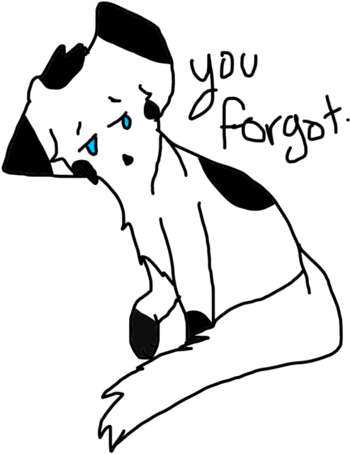 Oh, You Forgot About Me - Illustration (894x894)