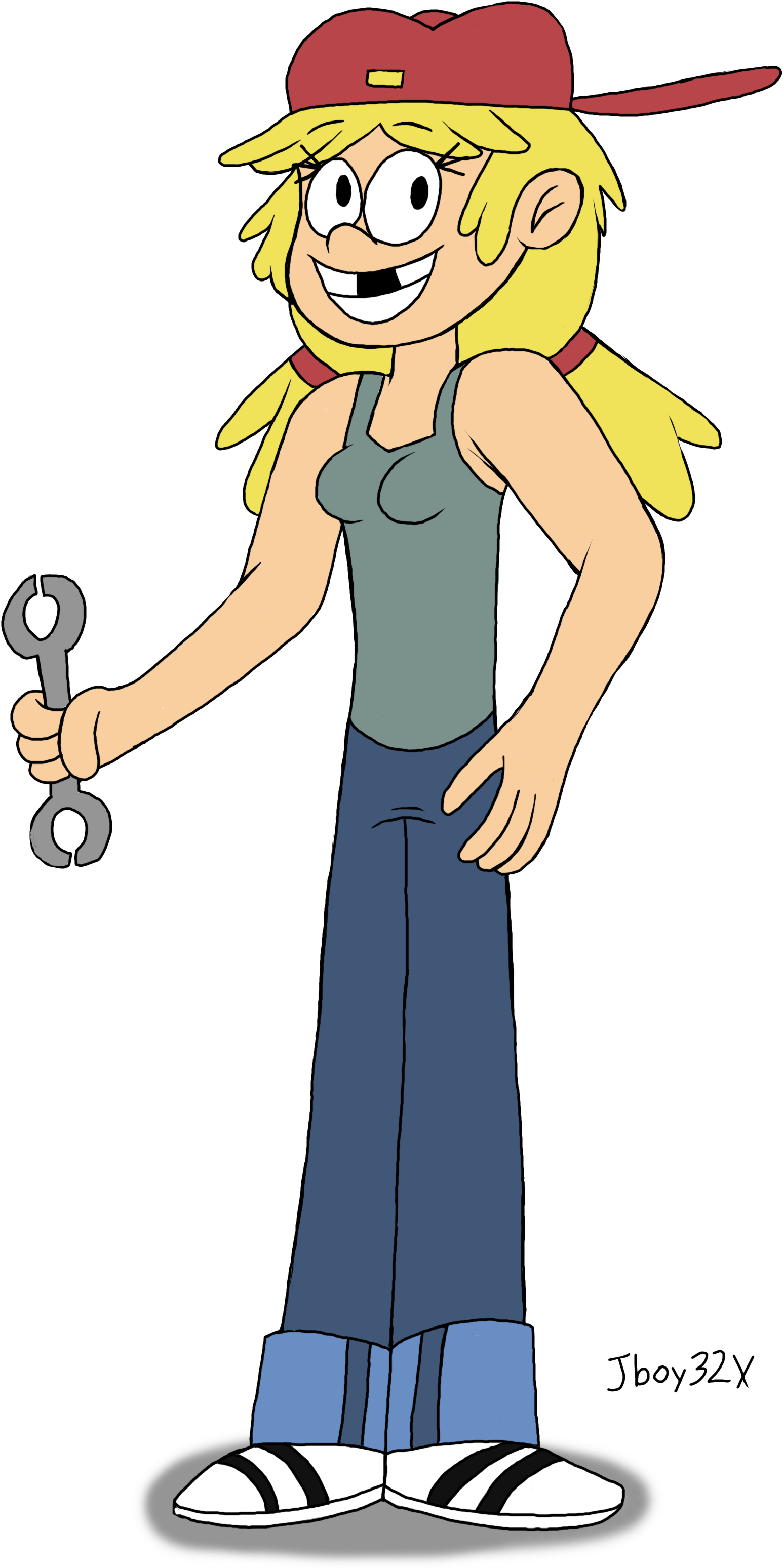 Lana - Loud House Age Lana (1650x3162)