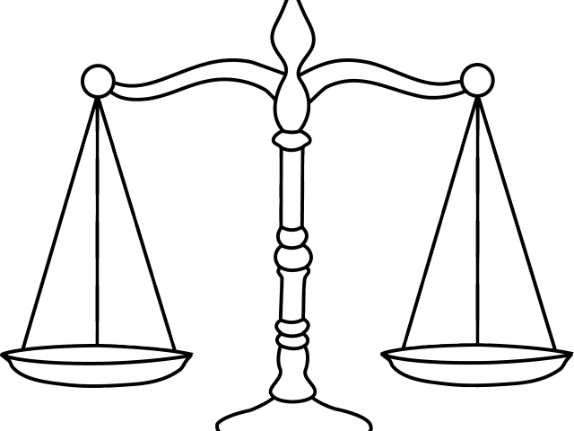 Scale Clipart Legal - Clip Art Beam Balance (640x480)