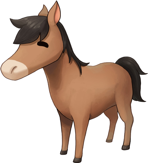 Horse - Harvest Moon: Skytree Village Limited Edition (604x621)