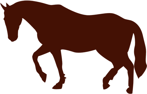 Horse Trot Silhouette - Horse Images For Chinese New Year No Background (512x512)