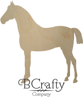 Wooden Horse Cutouts - Horse Cutouts (324x432)
