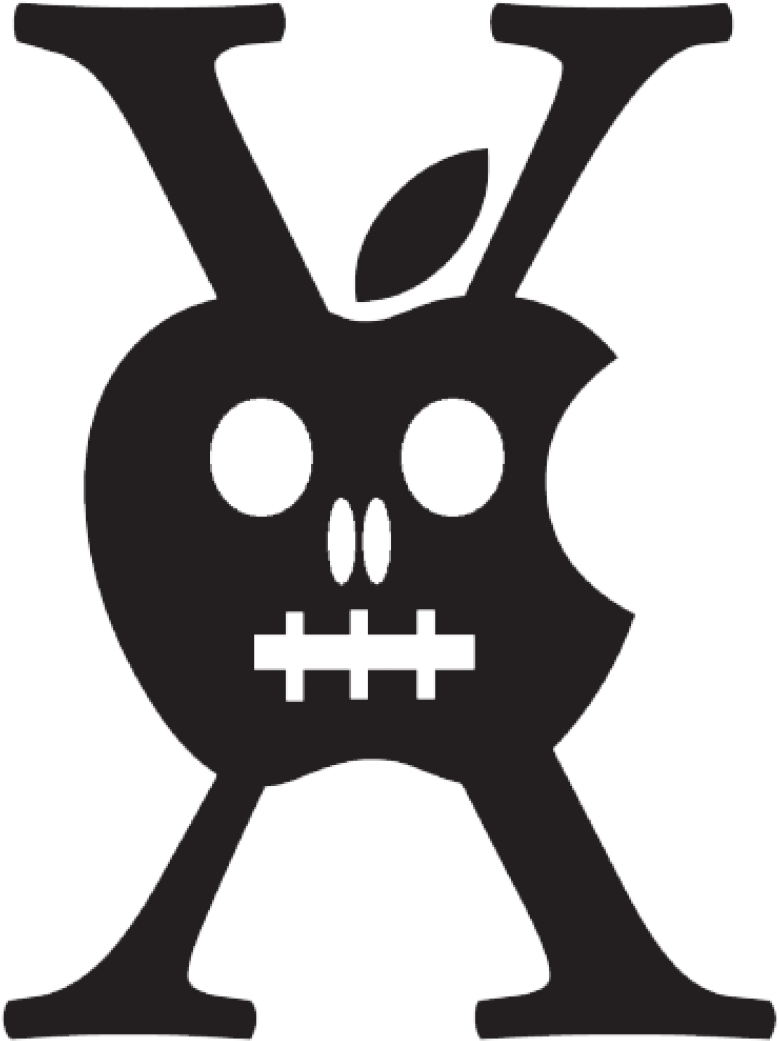 Mac Os X Jolly Rogers Sticker - Macos (1200x1149)