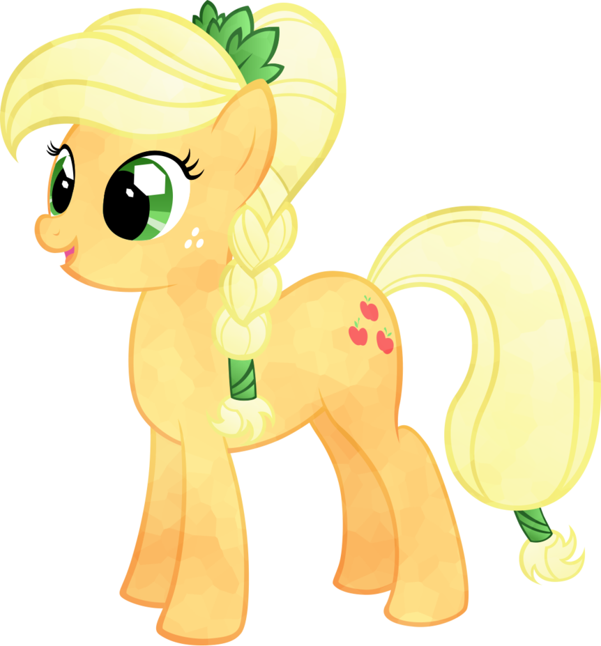 Crystal Aj By Cubonator - Cartoon (862x927)