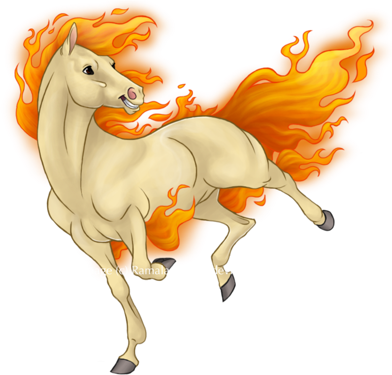 Stormbringer The Ponyta By Ramala - Ponyta (800x751)