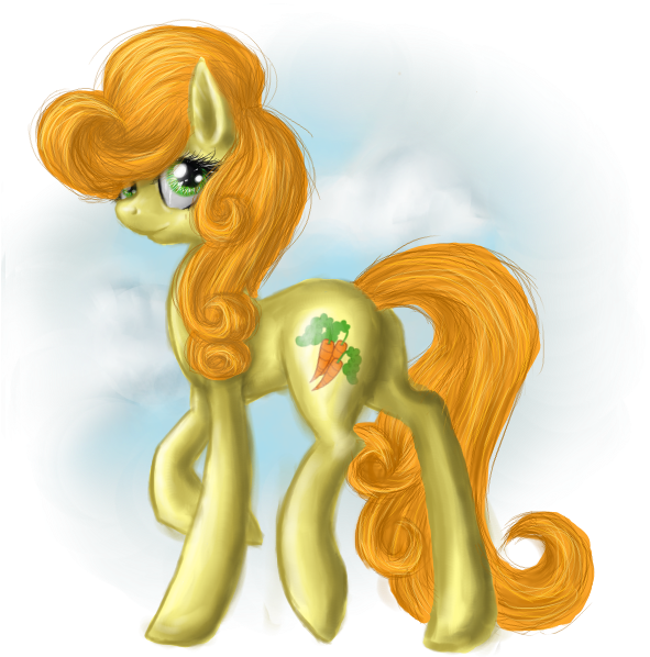 Carrot Top By Quennyqueen - Cartoon (592x656)