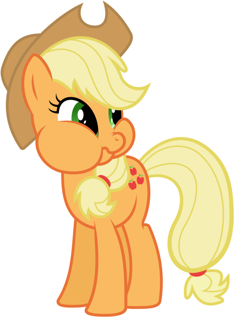 Noms By Flutterguy317 - My Little Pony Naranja (771x1037)