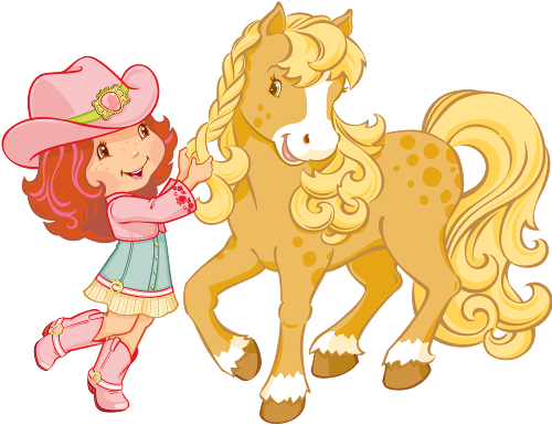 Strawberry Shortcake And Animal Friends Cartoon Images - Fragolina Dolcecuore - L'avventura Di Fragolina (500x385)