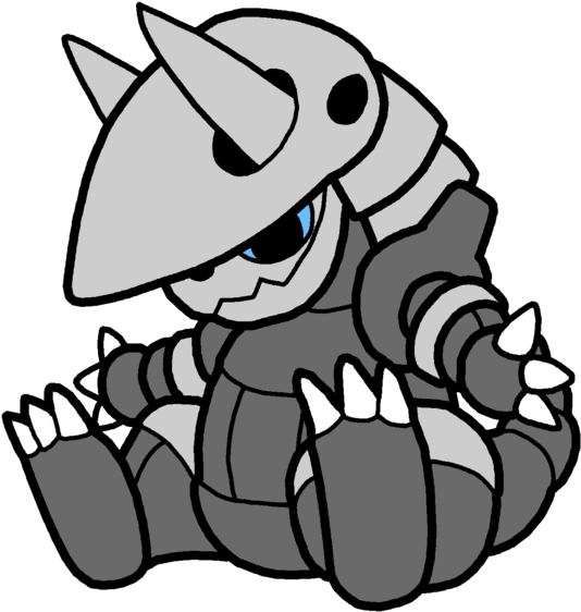 Thanks Man I Must Go Destroy With My Heavy Metal Monstrosity - Aggron Baby (600x641)