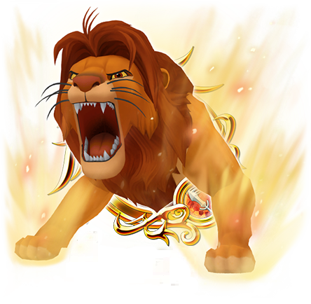 Lion King's Roar [p] - Lion King Simba Roaring (444x434)