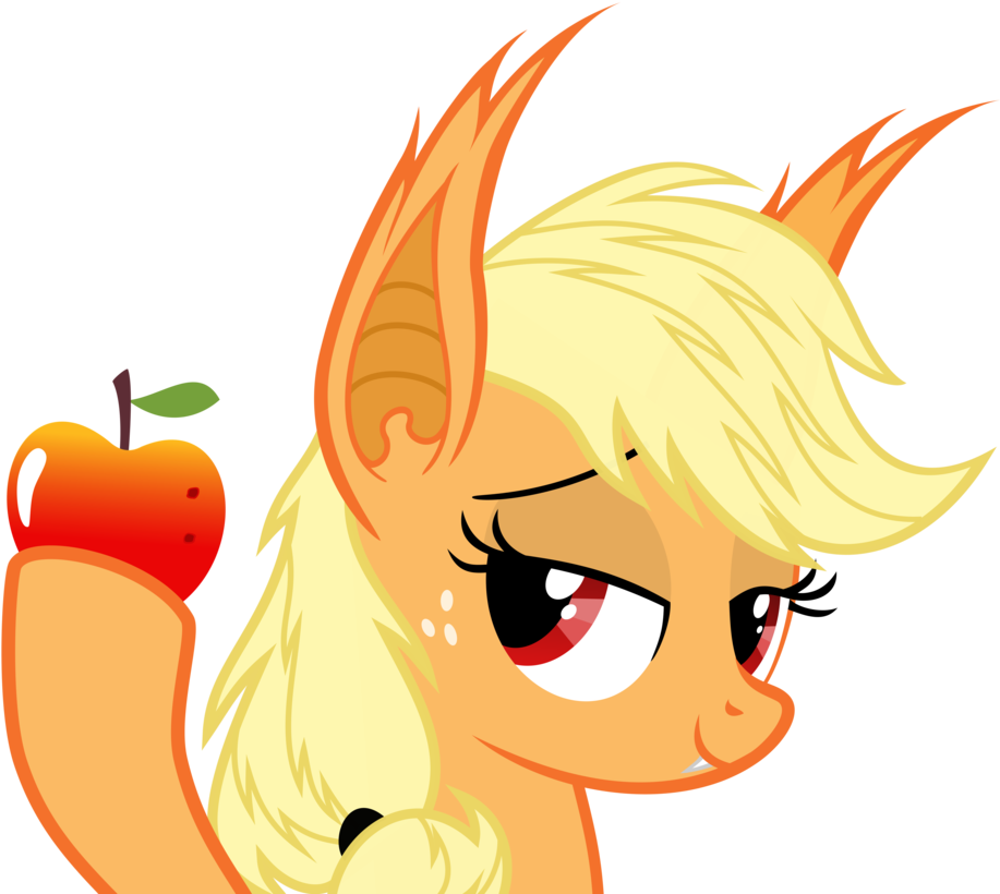 Pinkie Pie Twilight Sparkle Fluttershy Pony Hair Red - Bat Appel (969x824)