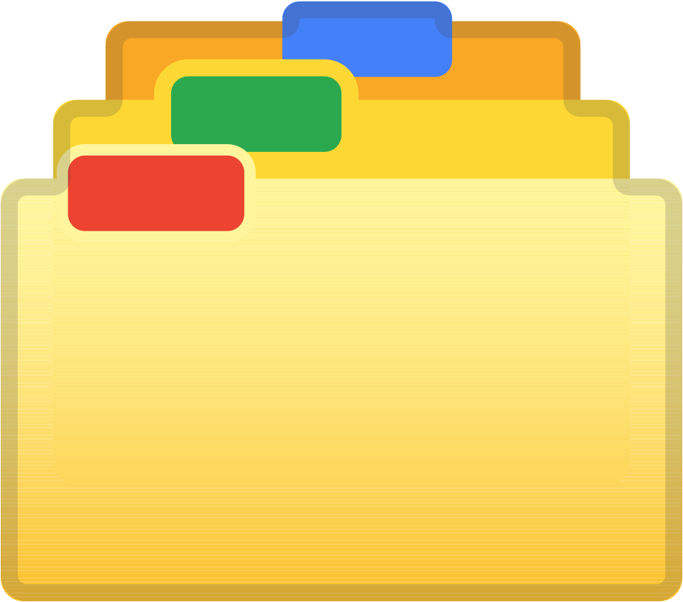 Card Index Dividers Icon - Icon (1024x1024)