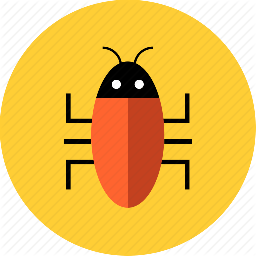 Flat Bug Icon (512x512)