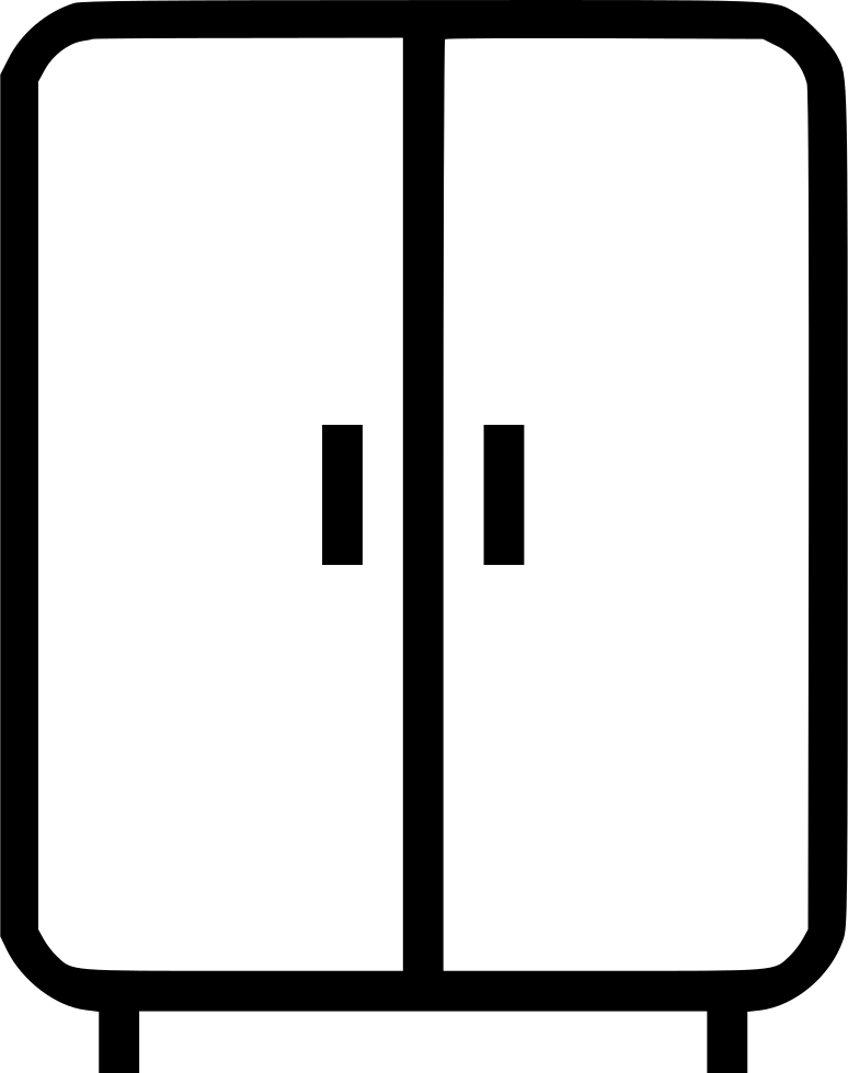 Closet Cabinet Clothes Furniture Home Comments - Lamp Furniture Icon Png (774x980)