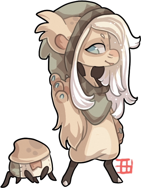 #505 Floral Bagbean W/m - Cartoon (537x659)