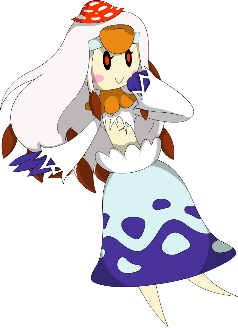 Mycelia, The Mushroom Fairy By Umsauthorlava - Mycelia, The Mushroom Fairy By Umsauthorlava (758x1045)