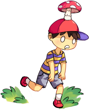 Mushroom Is Life By Drawn-mario - Mushroom Is Life By Drawn-mario (323x382)