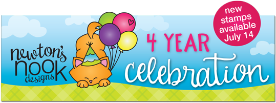 Newton's Nook Designs July Release - Newton's Nook Designs Purr-fect Die Set - Festive Tree (550x221)