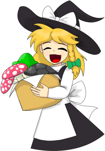 Marisa's Shroom Hunt By Giantcavemushroom - Cartoon (600x686)