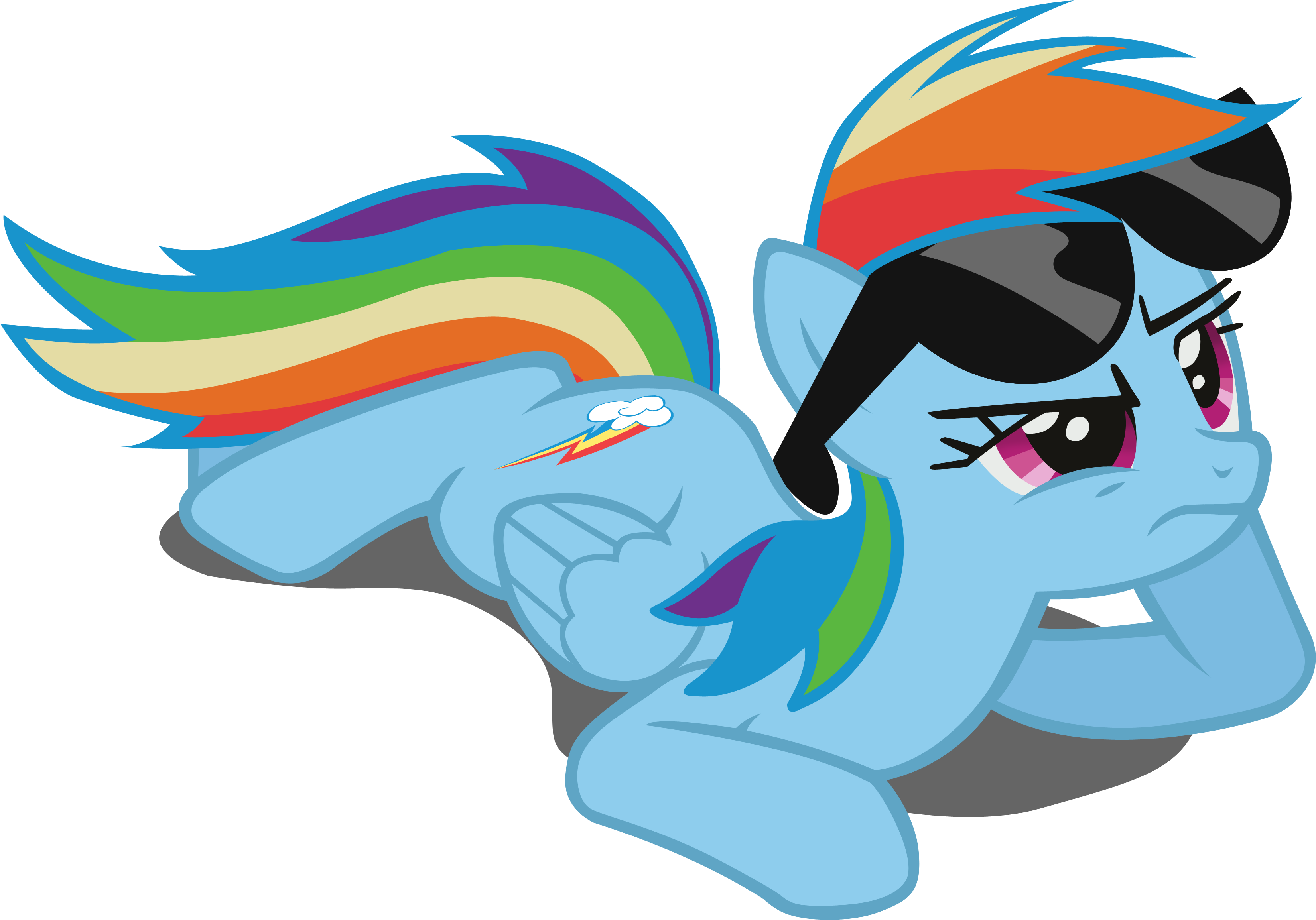 Mlp Pictures Of Rainbow Dash (3500x2431)