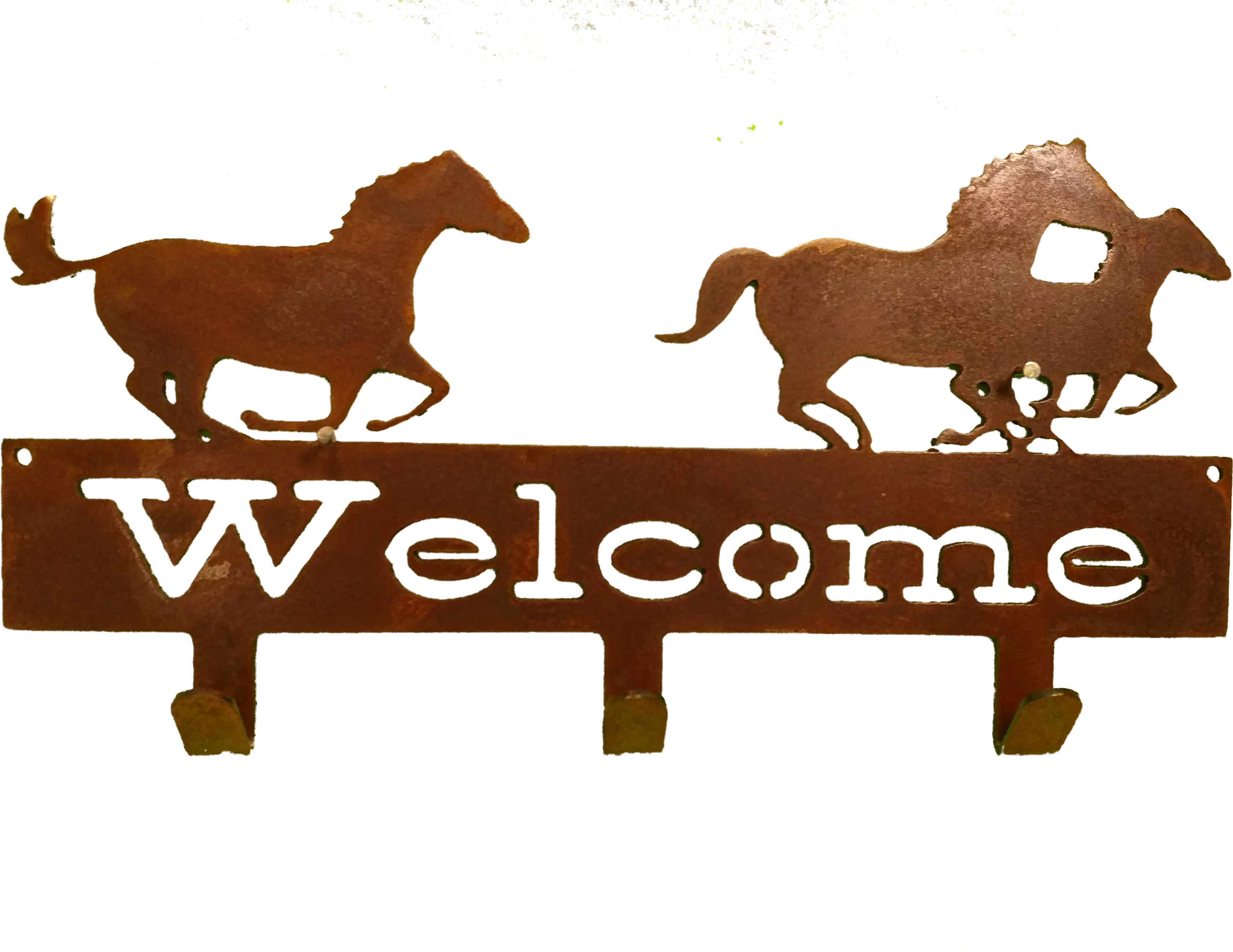 Coat Hook Horses Larger Image - Hook (4656x2620)