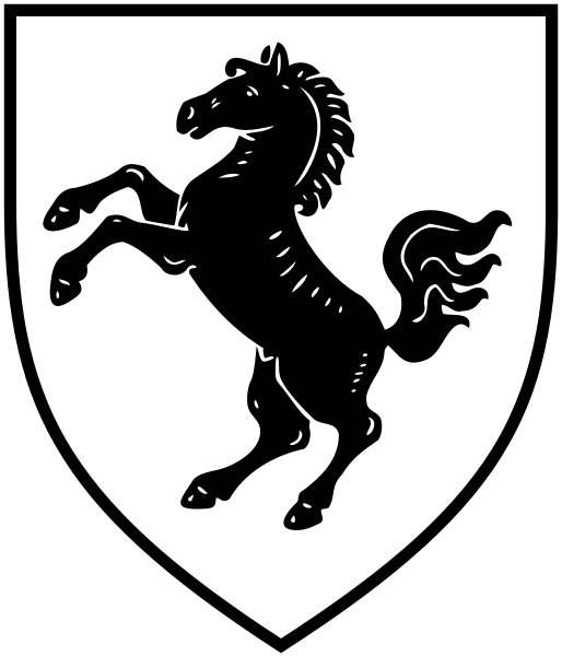 Coat Of Arms Of Herford - Coat Of Arms Horse (514x600)