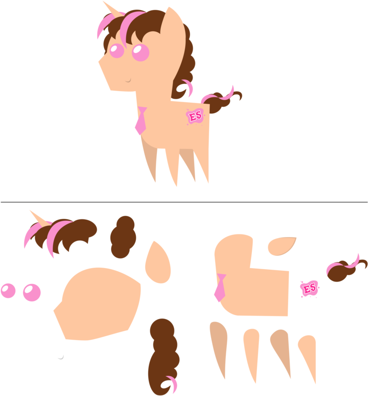 Think Pink By Estories - Pony (947x844)