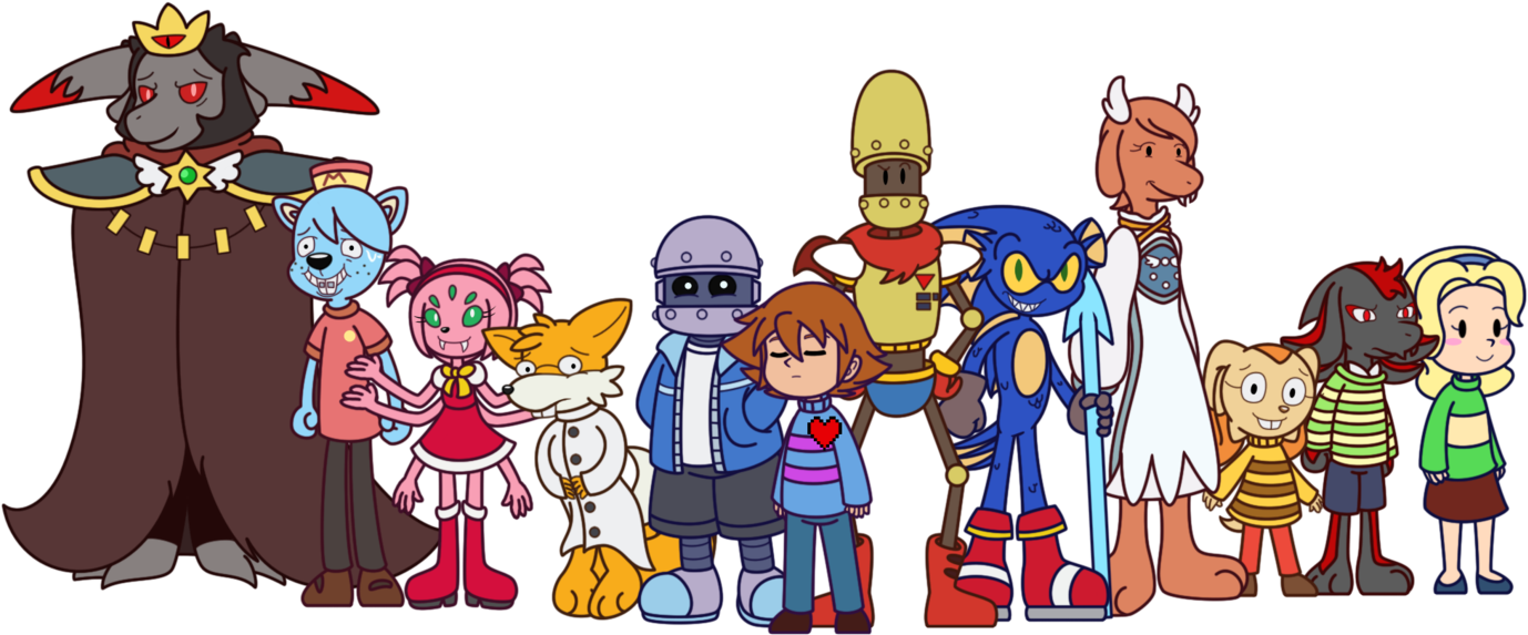 *you Can't Think Of A Title - Undertale Sonictale (1386x576)