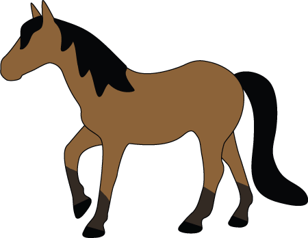 All About Applique Blog - Free Horse Applique Patterns (450x348)