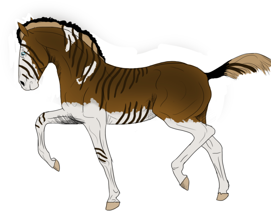 Kateria Horse Foal Design Id - Mane (894x894)