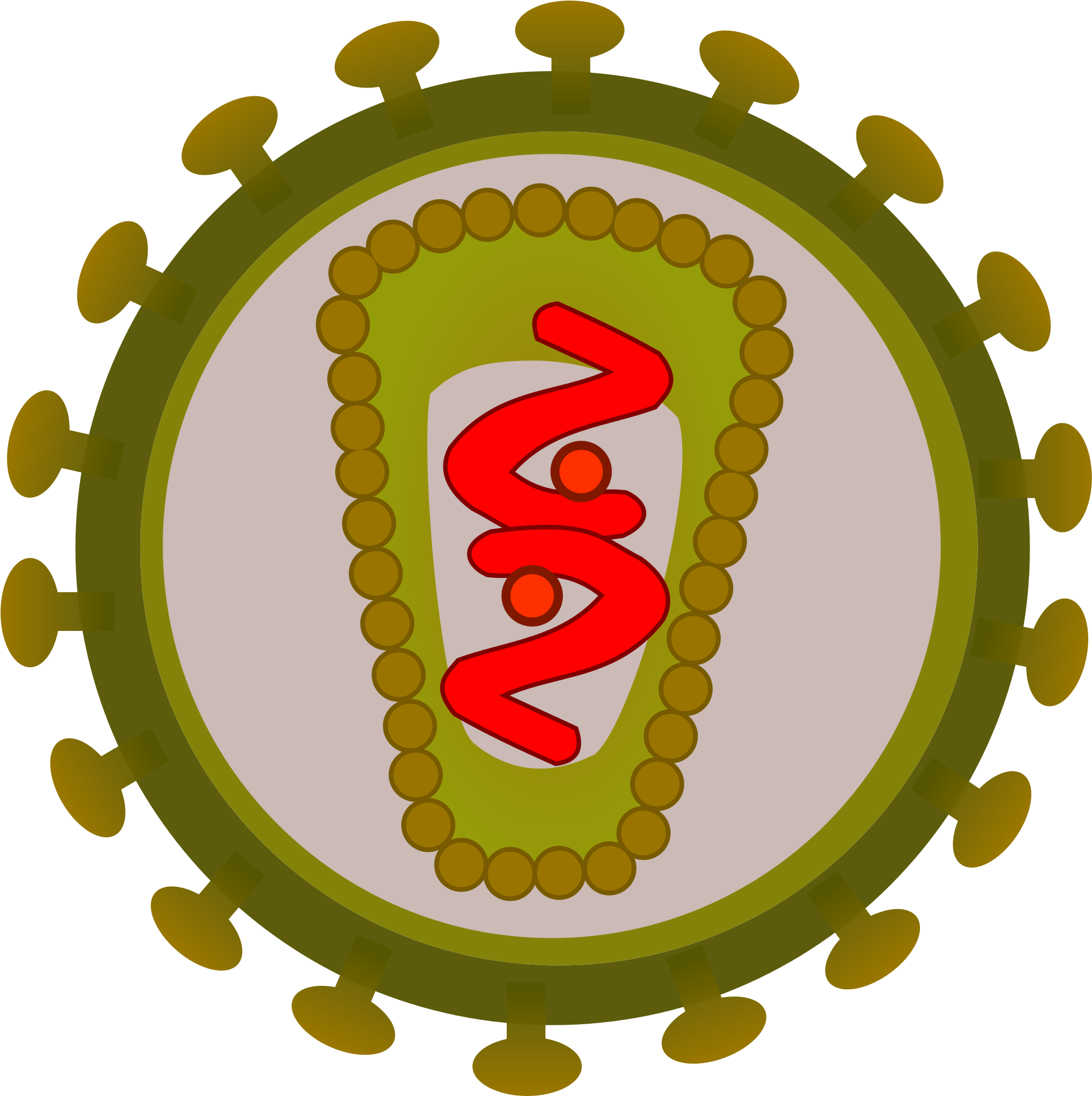 Virión De Vih - Kutch Work (2000x2000)