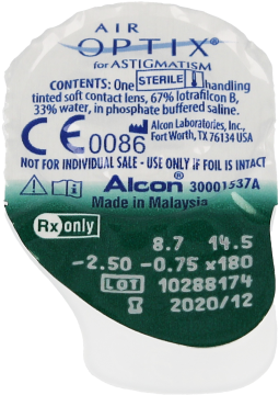 Air Optix For Astigmatism - Air Optix Night & Day Aqua 1szt -1 Soczewki Miesięczne (440x400)
