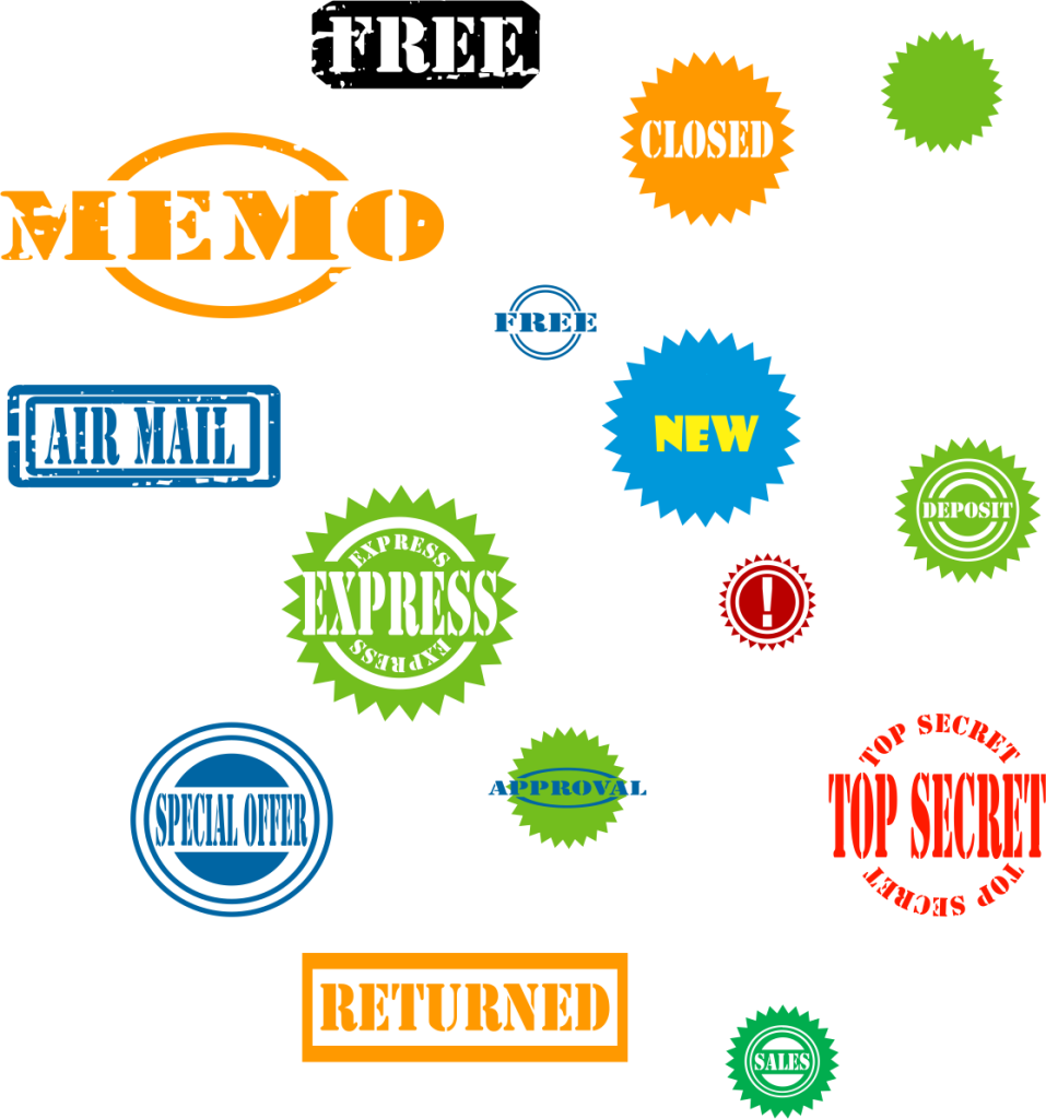 Contents - Free Vector Badges (957x1024)