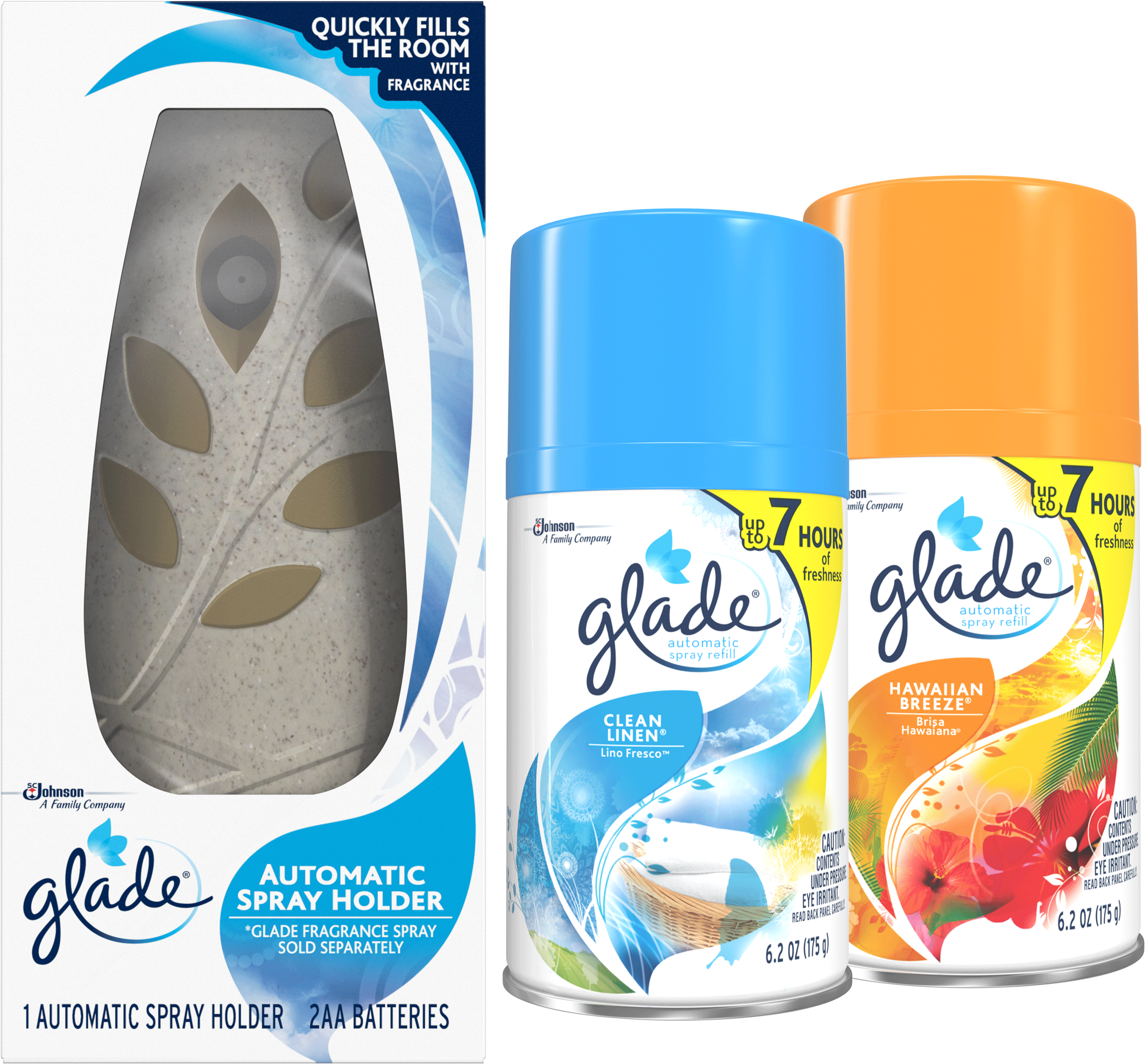 Glade Automatic Sprays - Glade Automatic Spray Refill, Clean Linen - 6.2 Oz (3137x2900)