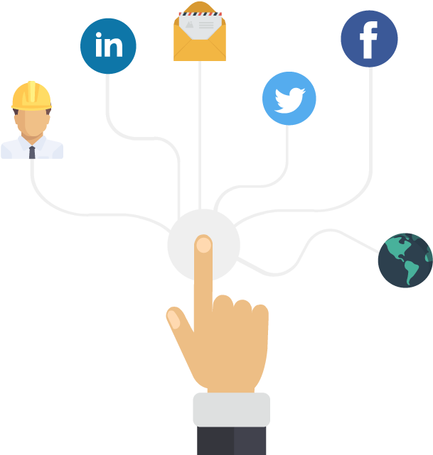 Several Online And Offline Channels Within The Industry - Several Online And Offline Channels Within The Industry (619x643)